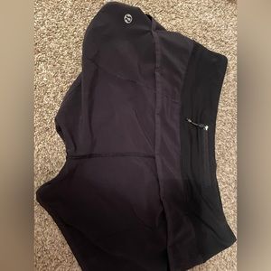black lululemon speed ups size 4